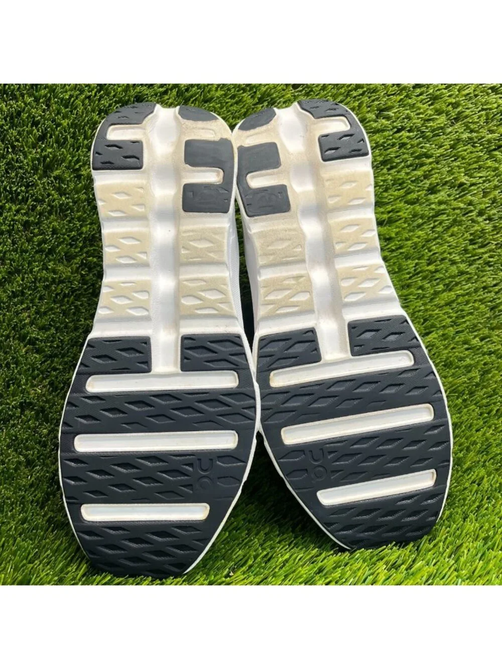 On Cloudtilt Mens Size 11 Ivory Black Athletic Running Walking Shoes Sneakers